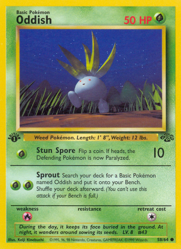 Oddish - Jungle SET-58