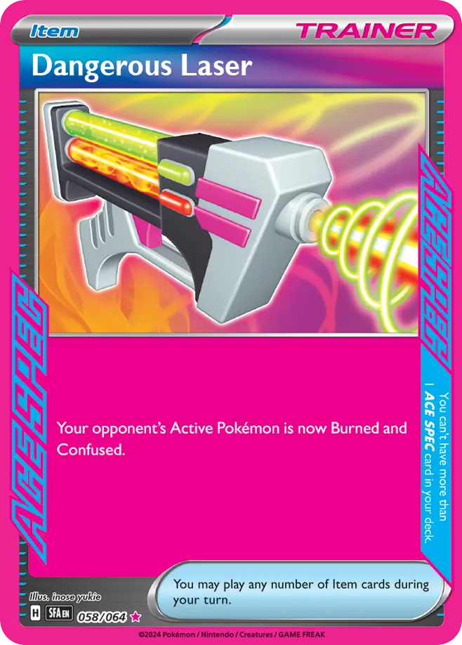 Dangerous Laser - Shrouded Fable SET-58