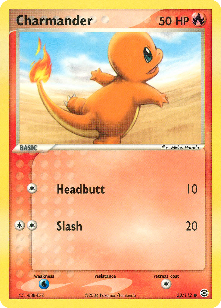 Charmander - FireRed & LeafGreen SET-58