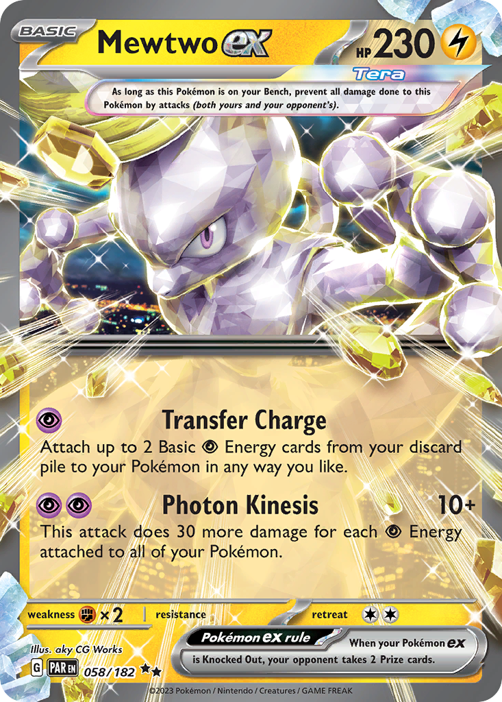 Mewtwo EX - Paradox Rift SET-58
