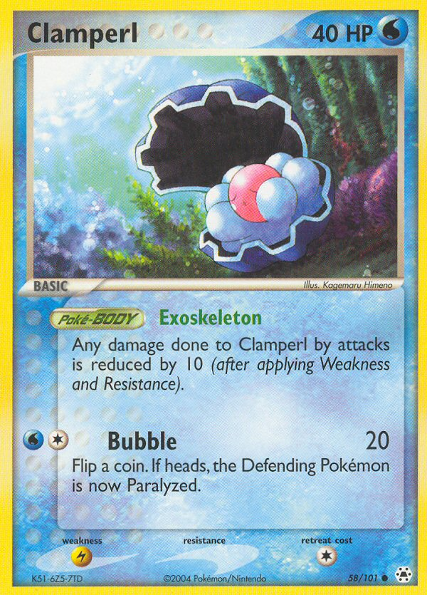 Clamperl - Hidden Legends SET-58