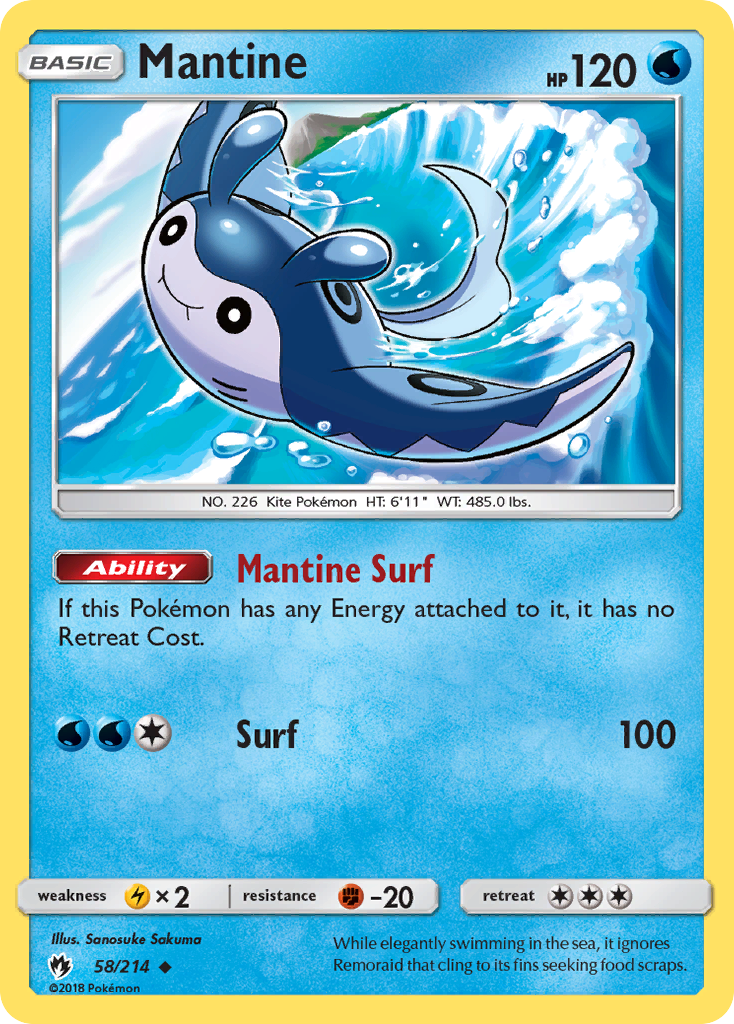 Mantine - Lost Thunder SET-58