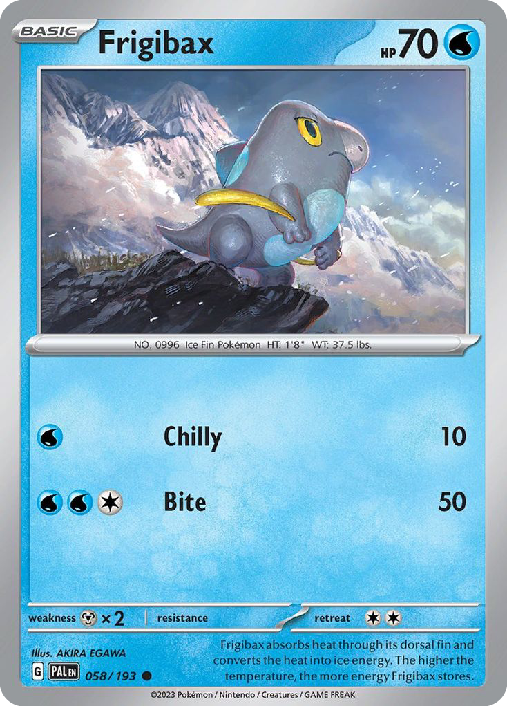 Frigibax - Paldea Evolved SET-58