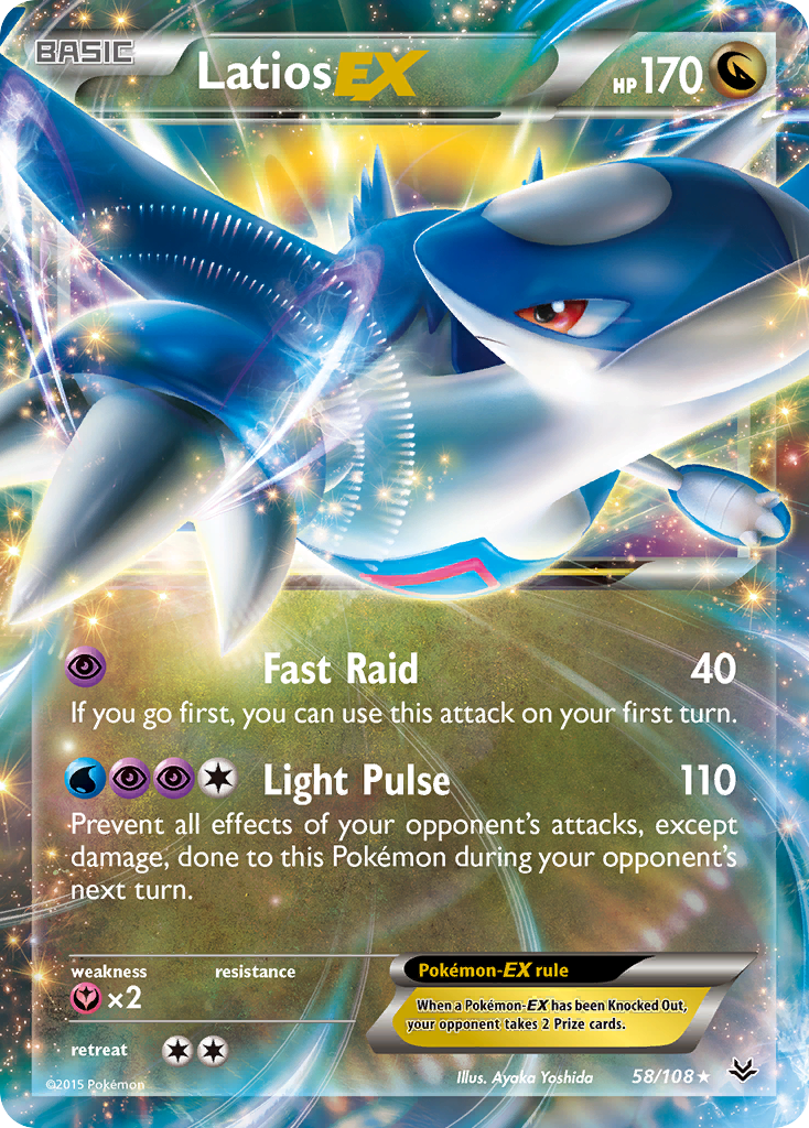 Latios-EX - Roaring Skies SET-58