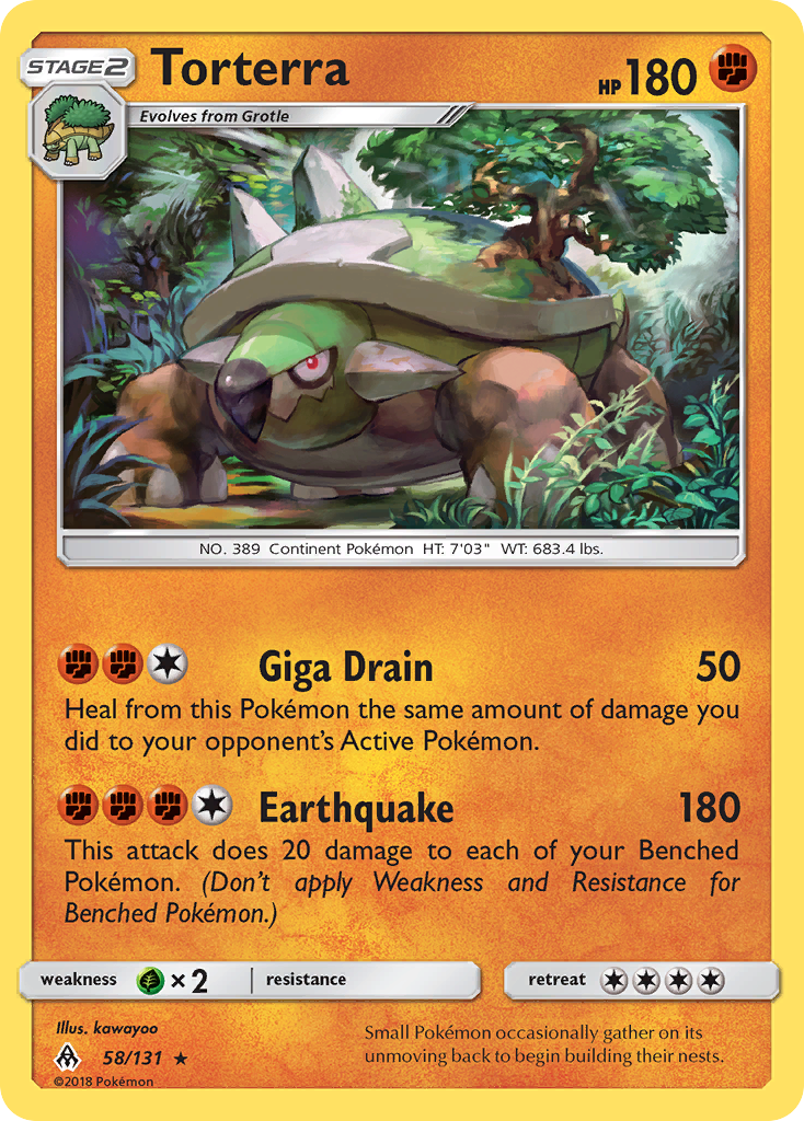 Torterra - Forbidden Light SET-58