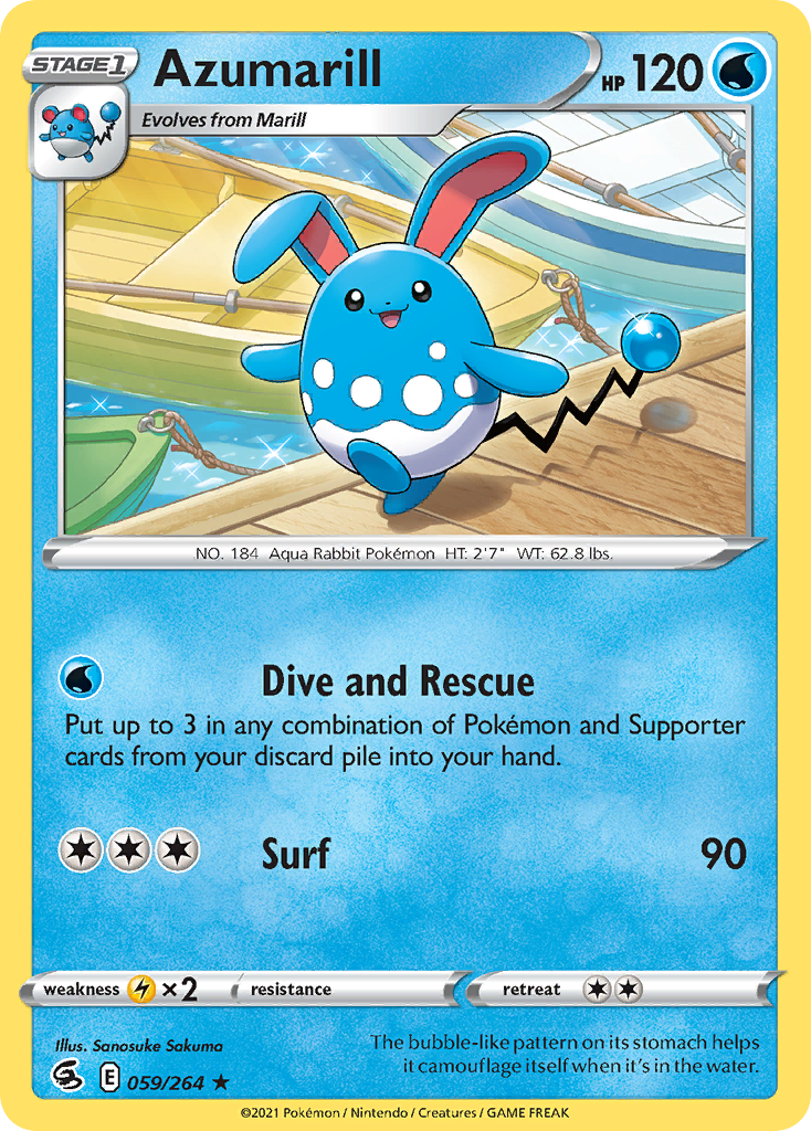 Azumarill - Fusion Strike SET-59