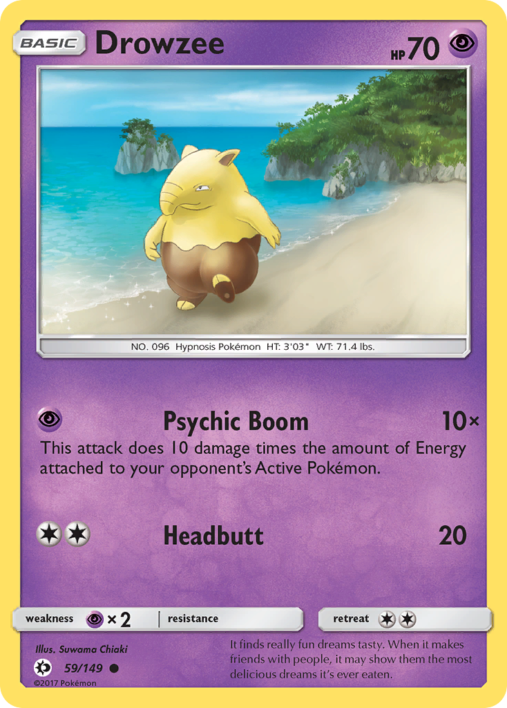 Drowzee - Sun & Moon SET-59