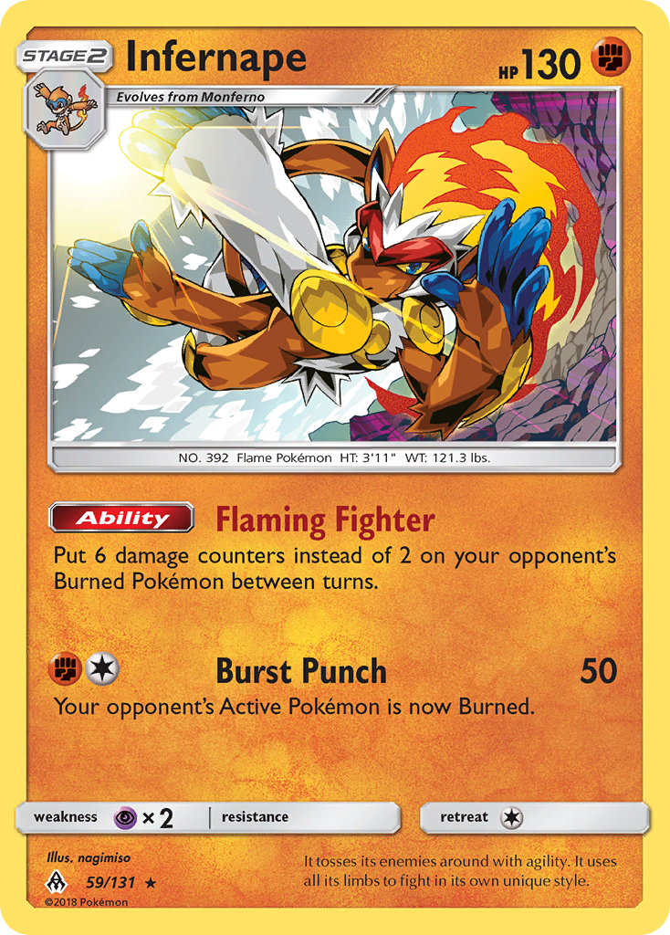 Infernape - Forbidden Light SET-59