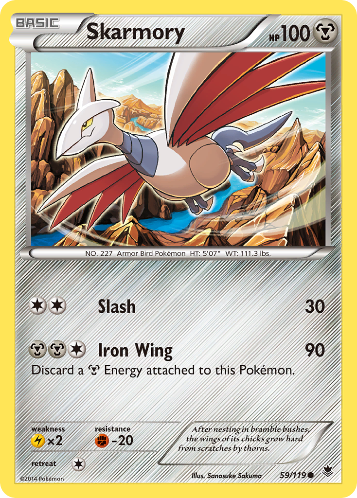 Skarmory - Phantom Forces SET-59