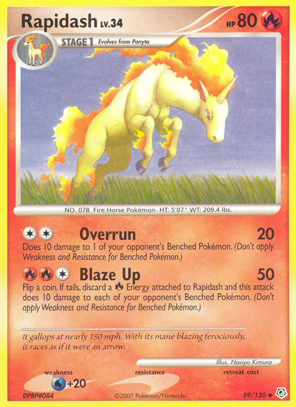 Rapidash - Diamond & Pearl SET-59