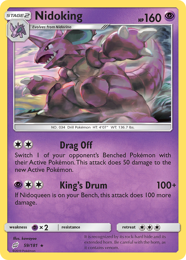 Nidoking - Team Up SET-59