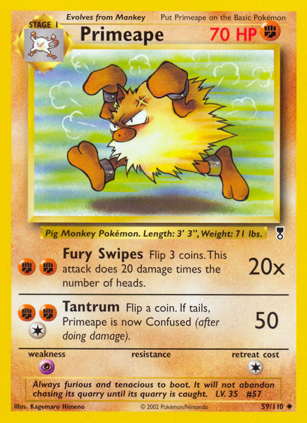 Primeape - Legendary Collection SET-59