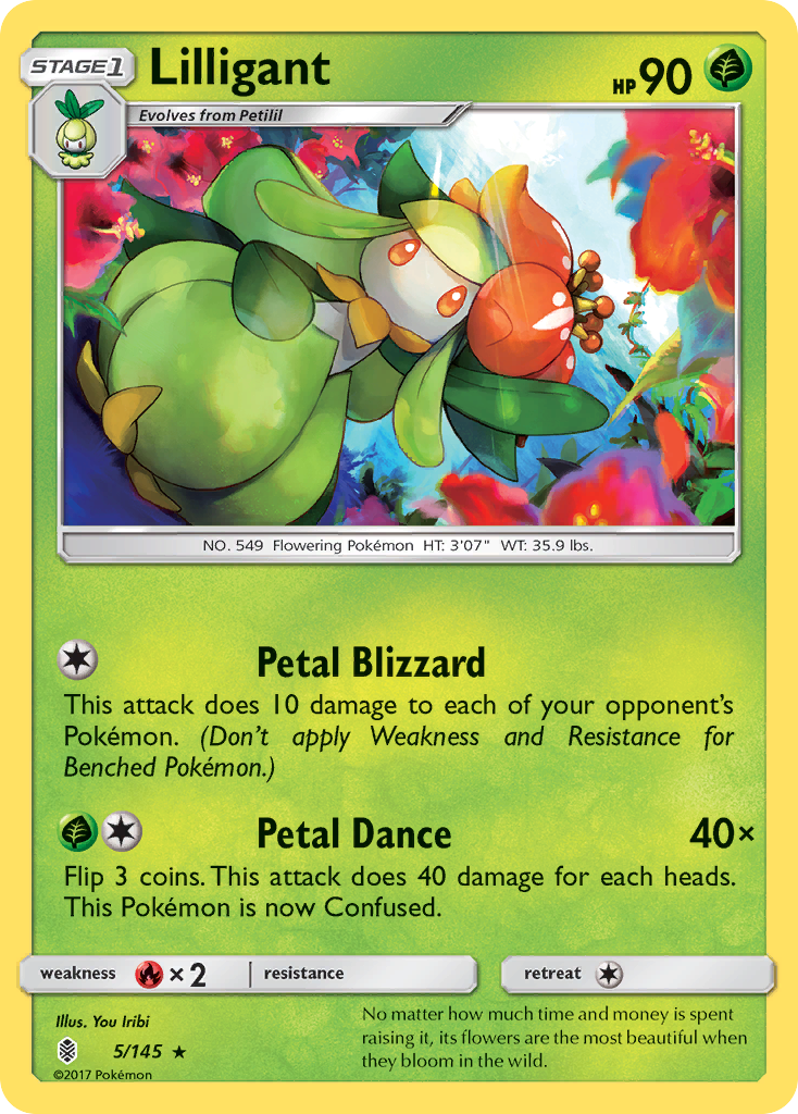 Lilligant - Guardians Rising SET-5