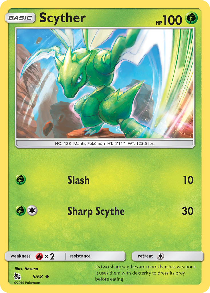 Scyther - Hidden Fates SET-5