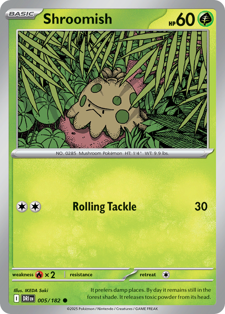 Shroomish - Destined Rivals SET-5