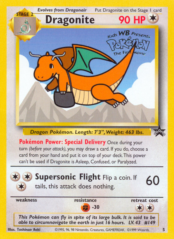 Dragonite - Wizards Black Star Promos SET-5