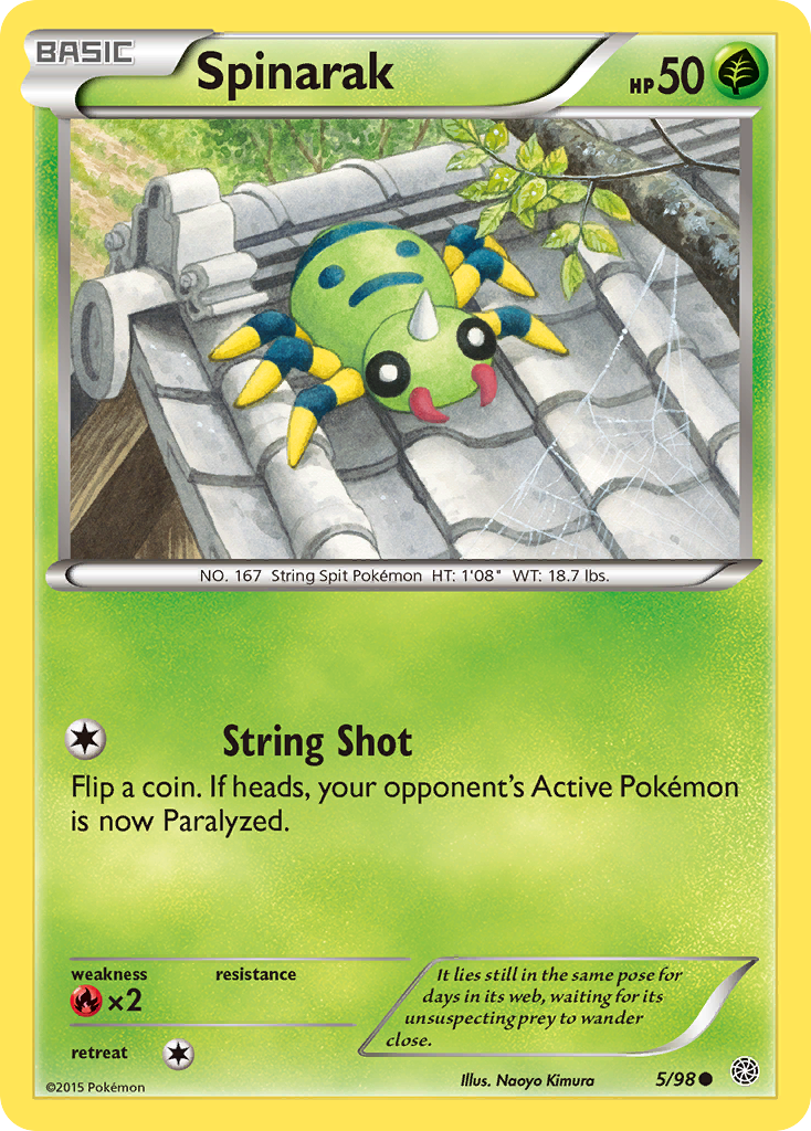 Spinarak - Ancient Origins SET-5