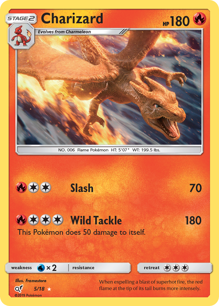 Charizard - Detective Pikachu SET-5
