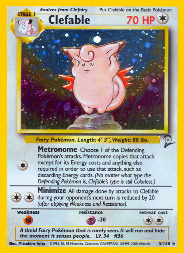 Clefable - Base SET 2-5