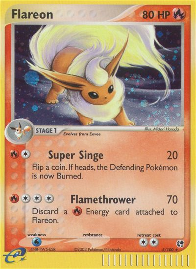 Flareon - Sandstorm SET-5