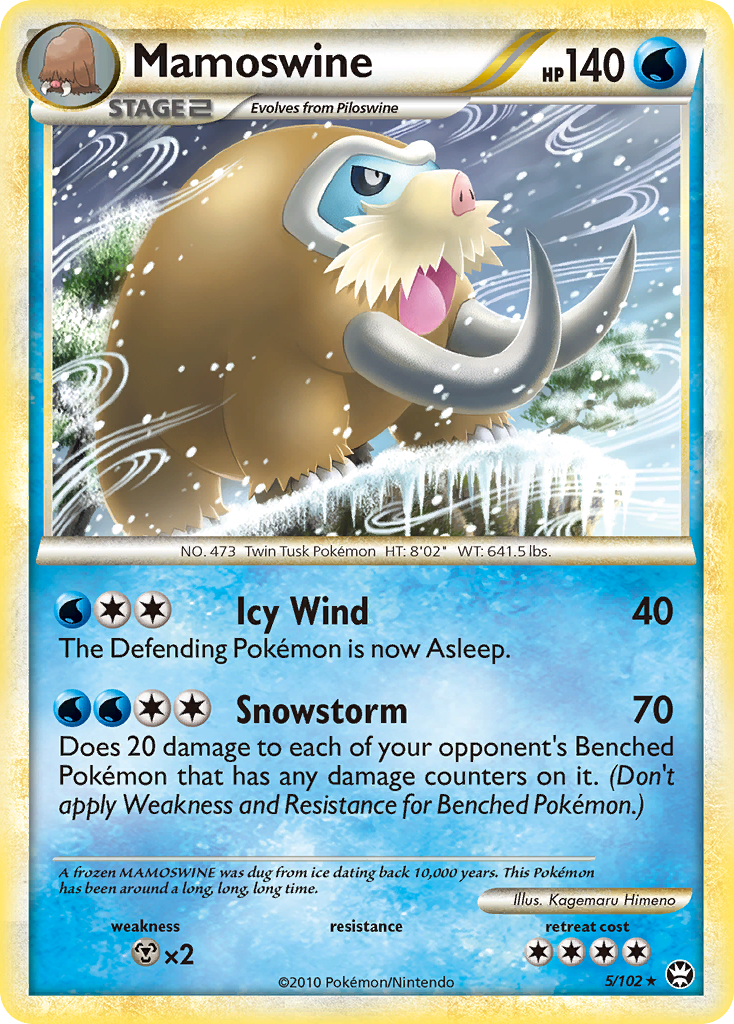 Mamoswine - HS Triumphant SET-5