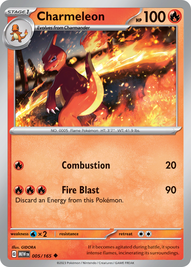 Charmeleon - 151 SET-5