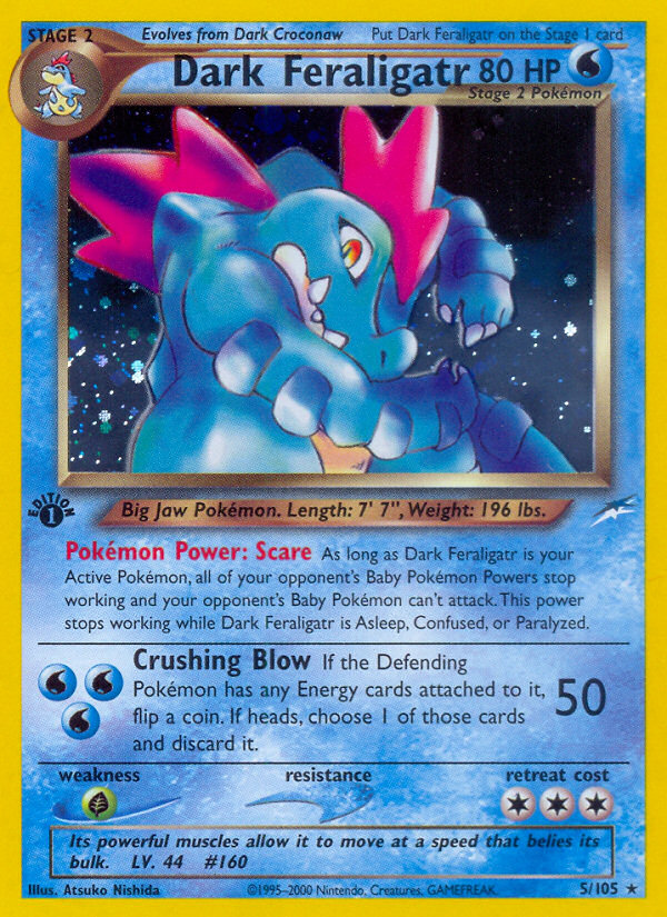 Dark Feraligatr - Neo Destiny SET-5