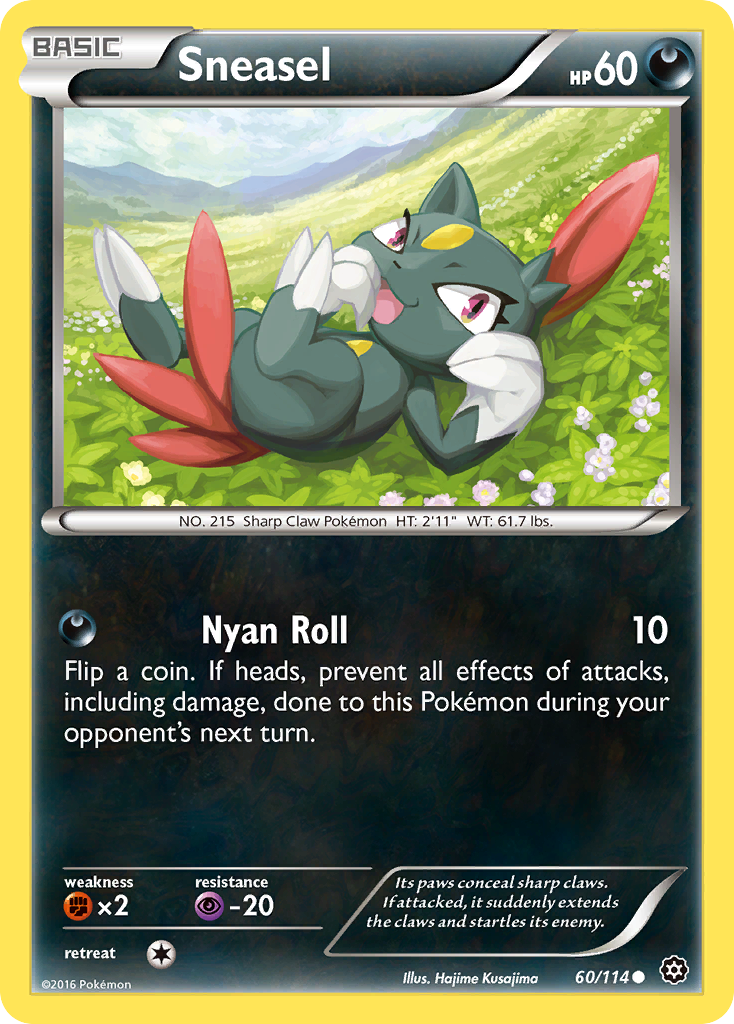 Sneasel - Steam Siege SET-60
