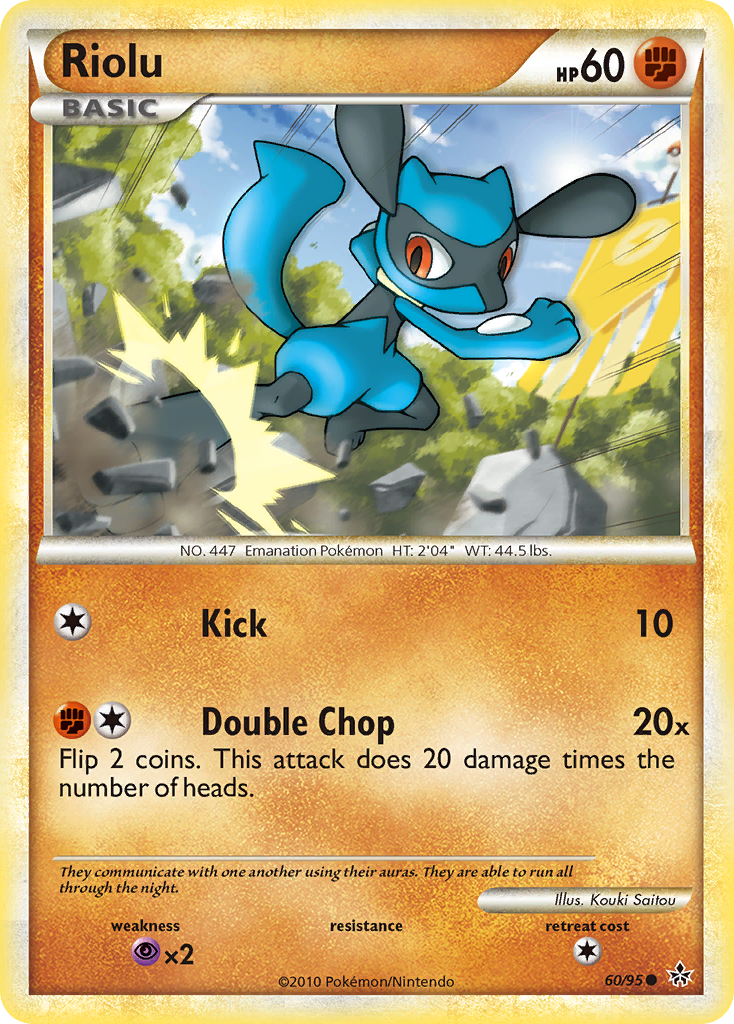 Riolu - HS Unleashed SET-60