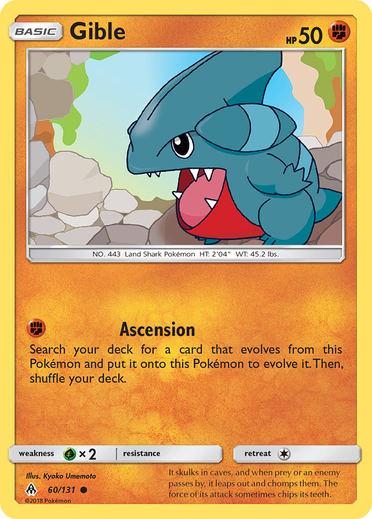 Gible - Forbidden Light SET-60