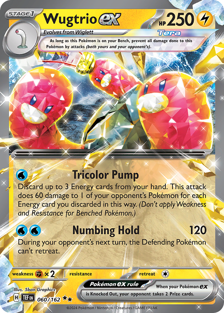 Wugtrio EX - Temporal Forces SET-60