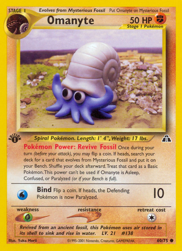 Omanyte - Neo Discovery SET-60