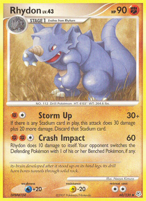 Rhydon - Diamond & Pearl SET-60
