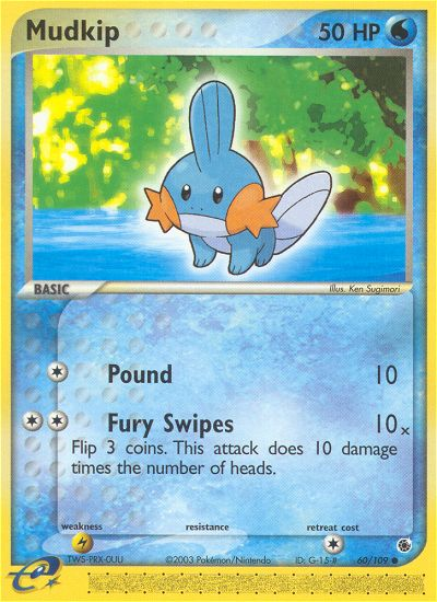 Mudkip - Ruby & Sapphire SET-60