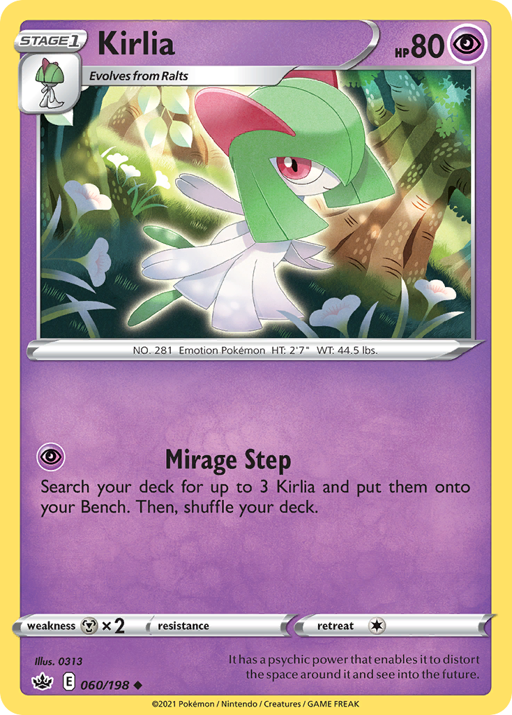 Kirlia - Chilling Reign SET-60