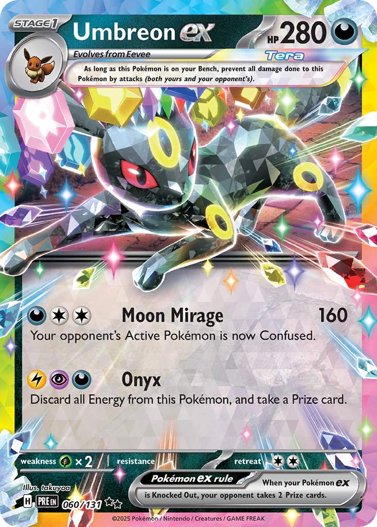 Umbreon EX - Prismatic Evolutions SET-60