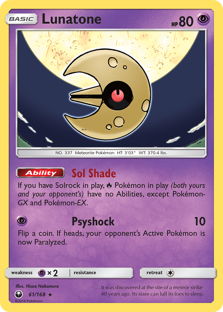 Lunatone - Celestial Storm SET-61