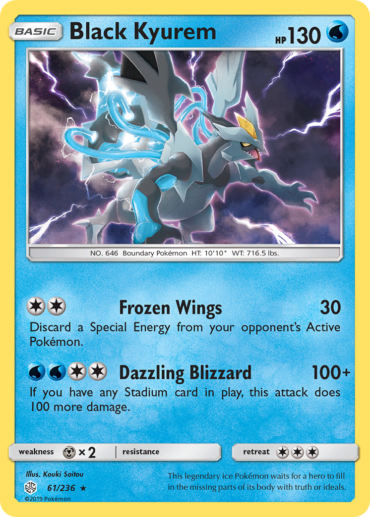 Black Kyurem - Cosmic Eclipse SET-61