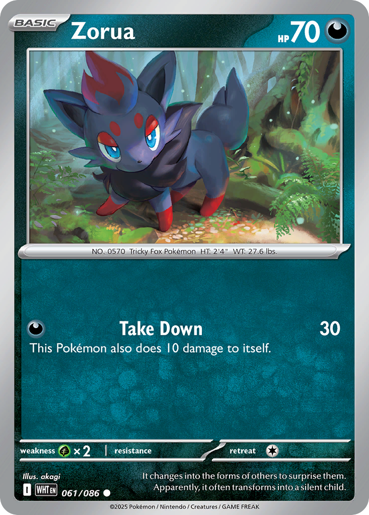 Zorua - White Flare SET-61