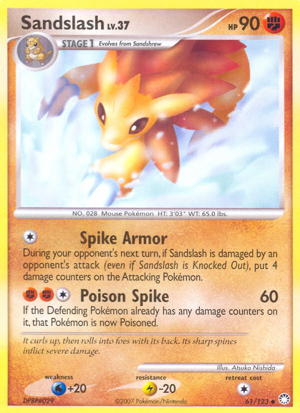 Sandslash - Mysterious Treasures SET-61