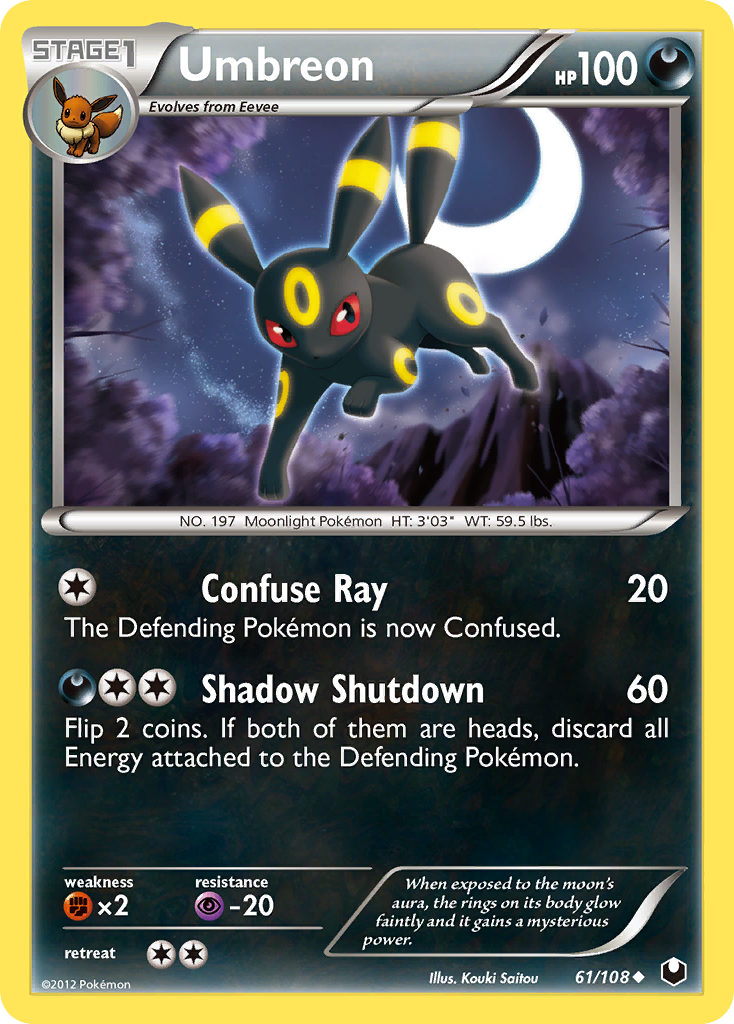 Umbreon - Dark Explorers SET-61