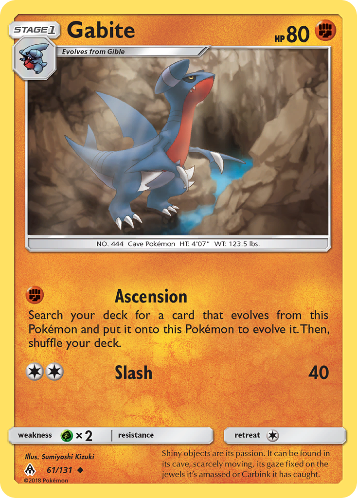 Gabite - Forbidden Light SET-61