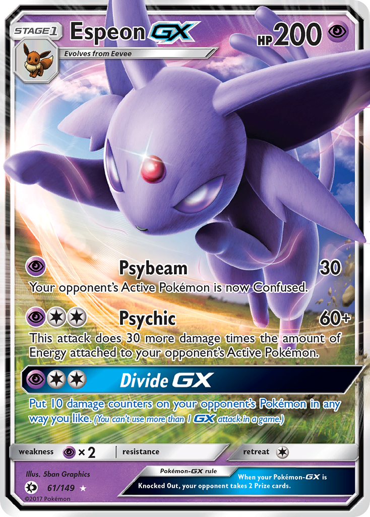 Espeon-GX - Sun & Moon SET-61