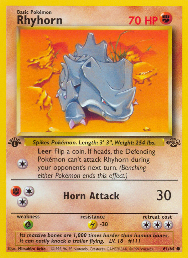 Rhyhorn - Jungle SET-61