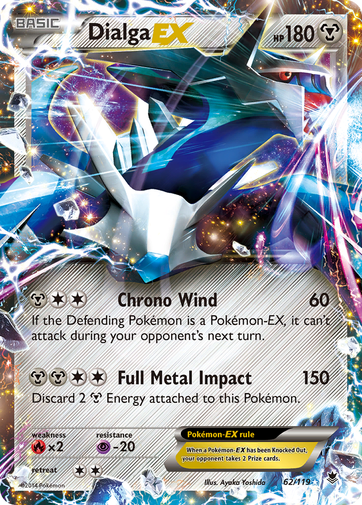Dialga-EX - Phantom Forces SET-62
