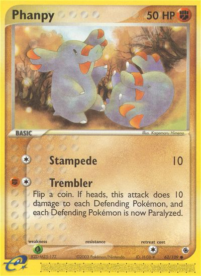 Phanpy - Ruby & Sapphire SET-62