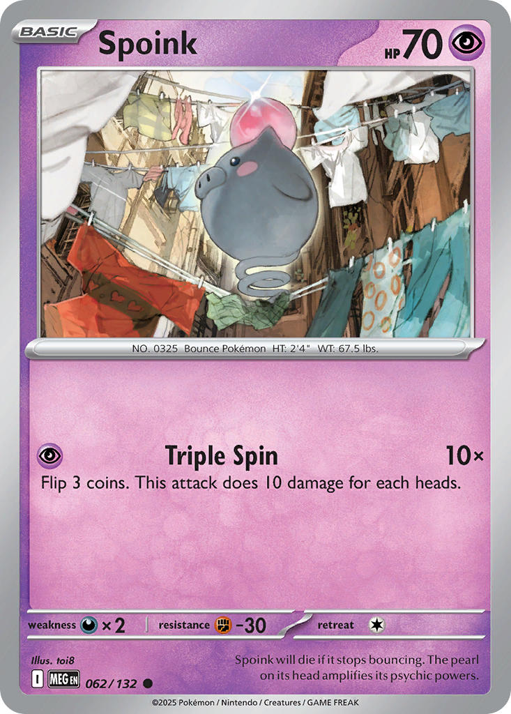 Spoink - Mega Evolution SET-62