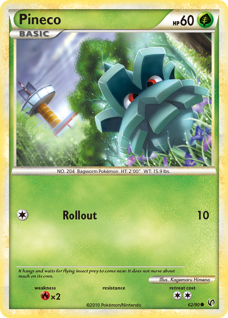 Pineco - HS Undaunted SET-62