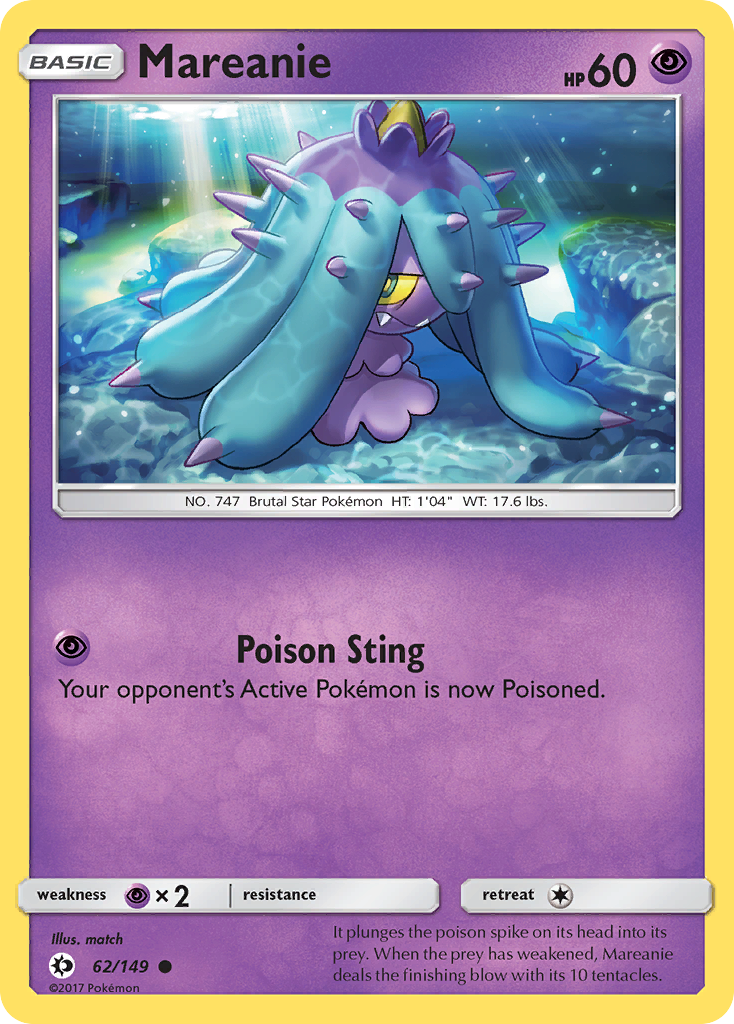 Mareanie - Sun & Moon SET-62
