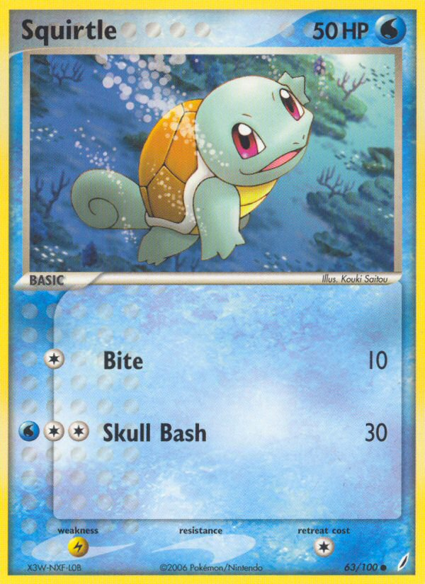 Squirtle - Crystal Guardians SET-63